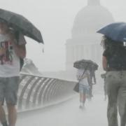 Met Office red and amber weather warning storm names for 2022/23 . (PA)