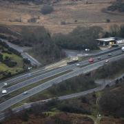 Lane blocked after broken down vehicle