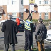 Police highlight PSPO sign outside BPAS abortion clinic in Bournemouth