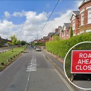 Whistbury Road, Fordingbridge is set to close for six weeks.