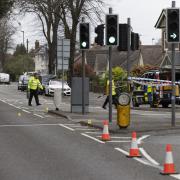 Police respond to a crash in Redhill Park area of Bournemouth