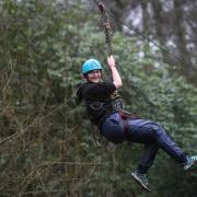 Girls enjoying the facilities at Girlguiding's Foxlease in Lyndhurst