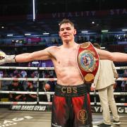 Chris Billam-Smith won the world title at Vitality Stadium