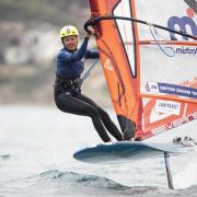 Christchurch windsurfer Emma Wilson