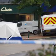 Police in Bournemouth town centre on Saturday, August 5