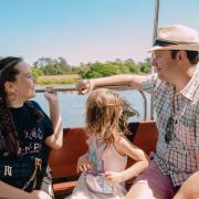 Enjoying the Beaulieu River Cruise