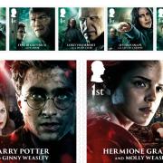 Royal Mail is publishing 16 special stamps, including a main set with Harry Potter, Hermione Granger, Ron Weasley, Lord Voldermort, Severus Snape and Draco Malfoy all featuring