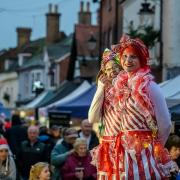 Street entertainers at last year's event