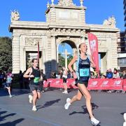 Vicki Ingham broke the Poole Runners women's marathon record in Valencia.