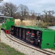 Poole Park Railway derailment