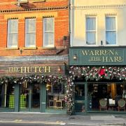 The Hutch next to Warren and the Hare, Westbourne