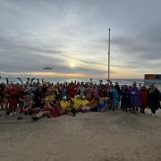 Poole and Bournemouth Bluetits anniversary swim