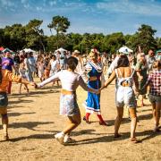 Zlaten Klas Bulgarian dancers at the World of Love festival