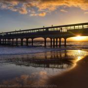 Boscombe Pier at sunrise