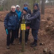 A group of walkers discovered the three remaining posters and made FORF aware.