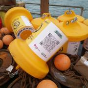 The buoys are funded by the Ocean Conservation Trust.