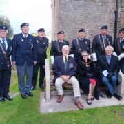 Memorial bench unveiling in Wareham