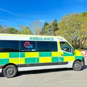 HTG-UK ambulance at Poole Hospital