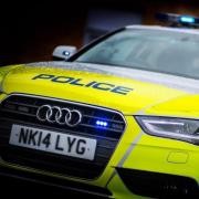 Four teenagers were forced to stop by officers after driving erratically in a Citroen Picasso around Turlin Moor on October 11.