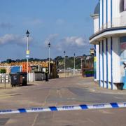 Dorset Police received a report at 11.42pm on Friday May 24 that two people had been stabbed on Durley Chine Beach.