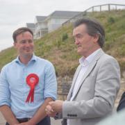 Tom Hayes (left) and Feargal Sharkey