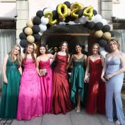 Talbot Heath School Yr 11 prom at The Italian Villa at Compton Acres in Poole. Picture: Richard Crease.