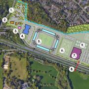 Poole Town have unveiled plans for a new sports facility in Creekmoor