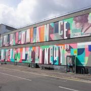 Colourful new mural that brings 'real wow factor' unveiled