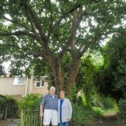 Left to right: Colin and Christine Flood.