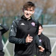 Cameron Munn scored a hat-trick for Wimborne