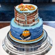 RNLI College 25th birthday event. A special cake was cut and plaque unveiled by family members of Ralph and Ruby Wissenden whose lagacy helped to fund the college refurbishment in 2023.