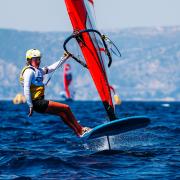 Emma Wilson will be going for gold in the women's windsurfing final at the 2024 Paris Olympics