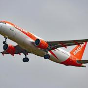 Generic image of an easyJet plane.