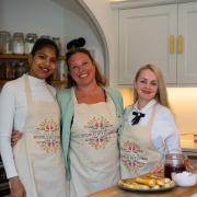 L-R: Maryana, Julia Shapp, Kaur Image