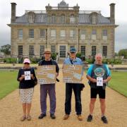 Protestors at Kingston Lacey