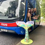 Pictured: Laura Maidment (Julia’s House), Alanah Hughes (Morebus), Nikki Honer (Morebus), Caroline Attreed (Julia’s House).