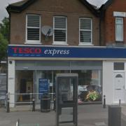 Tesco Express on Bournemouth Road, Poole.