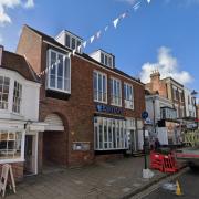 The former Barclays Bank in Lymington high street