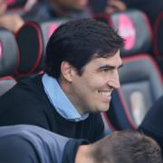 AFC Bournemouth v Newcastle  in first home game of the season at Vitality Stadium. and 125th asnniversary celebration. Andoni Iraola.