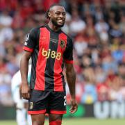 AFC Bournemouth v Newcastle  in first home game of the season at Vitality Stadium. and 125th anniversary celebration. Antoine Semenyo.