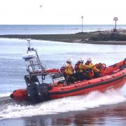 Mudeford RNLI rescued a kayaker 600m off shore at Avon Beach.