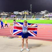 Ed Bird took bronze in the 3000m