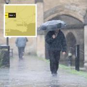 The Met Office has issued a yellow weather warning for rain across southern England on Thursday.