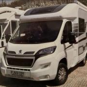 A white Peugeot Boxer motorhome has been stolen from Ringwood.