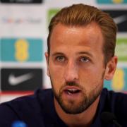 Harry Kane is aiming for a hundred international goals as he prepares to become England’s 10th male centurion (Brian Lawless/PA)