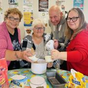 RECIPE FOR MATHS SUCCESS – West Howe adult learners Yvonne Andrews, Jan O’Brien, Lee Platt and Angie Hook used baking to boost their maths skills at The Henry Brown Community Centre in Cunningham Crescent.