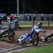 Poole Pirates Speedway v  Workington Comets  in Championship play-off semi-final 1st leg at