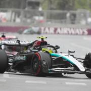 Lewis Hamilton will start the race from the pit lane (AP Photo/Sergei Grits)