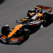 Lando Norris produced a superb drive to take points out of Max Verstappen (Sergei Grits/AP)