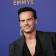 Andrew Scott poses for a red carpet portrait at the 76th Emmy Awards at the Peacock Theatre in Los Angeles (Jordan Strauss/Invision for the Television Academy/AP)